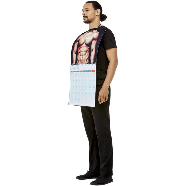 Multicoloured - Lifestyle - Smiffys Mens Calendar Tabard