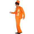 Orange - Lifestyle - Smiffys Mens 90s Stupid Tuxedo Costume Set