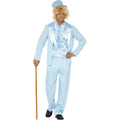 Blue - Back - Smiffys Mens 90s Stupid Tuxedo Costume Set