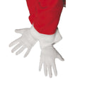 White - Back - Smiffys Unisex Adult Santa Claus Christmas Gloves