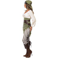 Green-White - Lifestyle - Smiffys Womens-Ladies Shipmate Sweetie Costume Set
