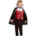 Red-Black - Pack Shot - Smiffys Toddler Vampire Costume Set
