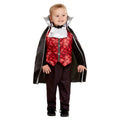 Red-Black - Front - Smiffys Toddler Vampire Costume Set