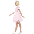 Pink-White - Lifestyle - Smiffys Womens-Ladies 50s Diner Costume Set