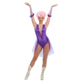 Purple - Front - Smiffys Womens-Ladies Trapeze Artist Costume Set