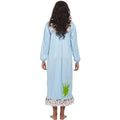 Blue - Side - Smiffys Womens-Ladies Possessed Girl Costume Dress