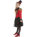 Red-Black - Lifestyle - Smiffys Girls Deluxe Ringmaster Costume Set