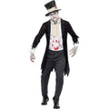 Black-White - Back - Smiffys Mens Till Death Do Us Part Zombie Groom Costume Set