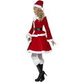 Red-White - Lifestyle - Smiffys Womens-Ladies Miss Santa Costume Set