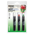 White-Red-Green - Back - Moon Creations Logo Body Crayons