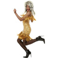 Gold - Side - Smiffys Womens-Ladies Simply The Best Legend Tina Turner Costume