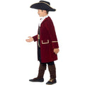 Black - Lifestyle - Smiffys Boys Deluxe Pirate Captain Costume Set