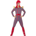 Red-Blue-Gold - Front - Smiffys Space Superstar Costume