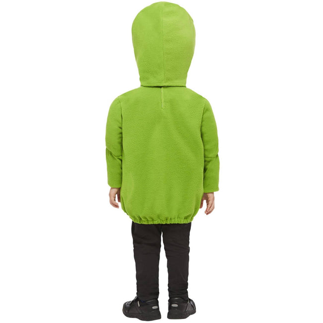 Green - Back - Ghostbusters Childrens-Kids Slimer Costume