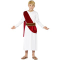 White - Front - Smiffys Boys Roman Costume