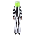 Black-White - Back - Beetlejuice Womens-Ladies Costume