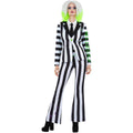 Black-White - Lifestyle - Beetlejuice Womens-Ladies Costume