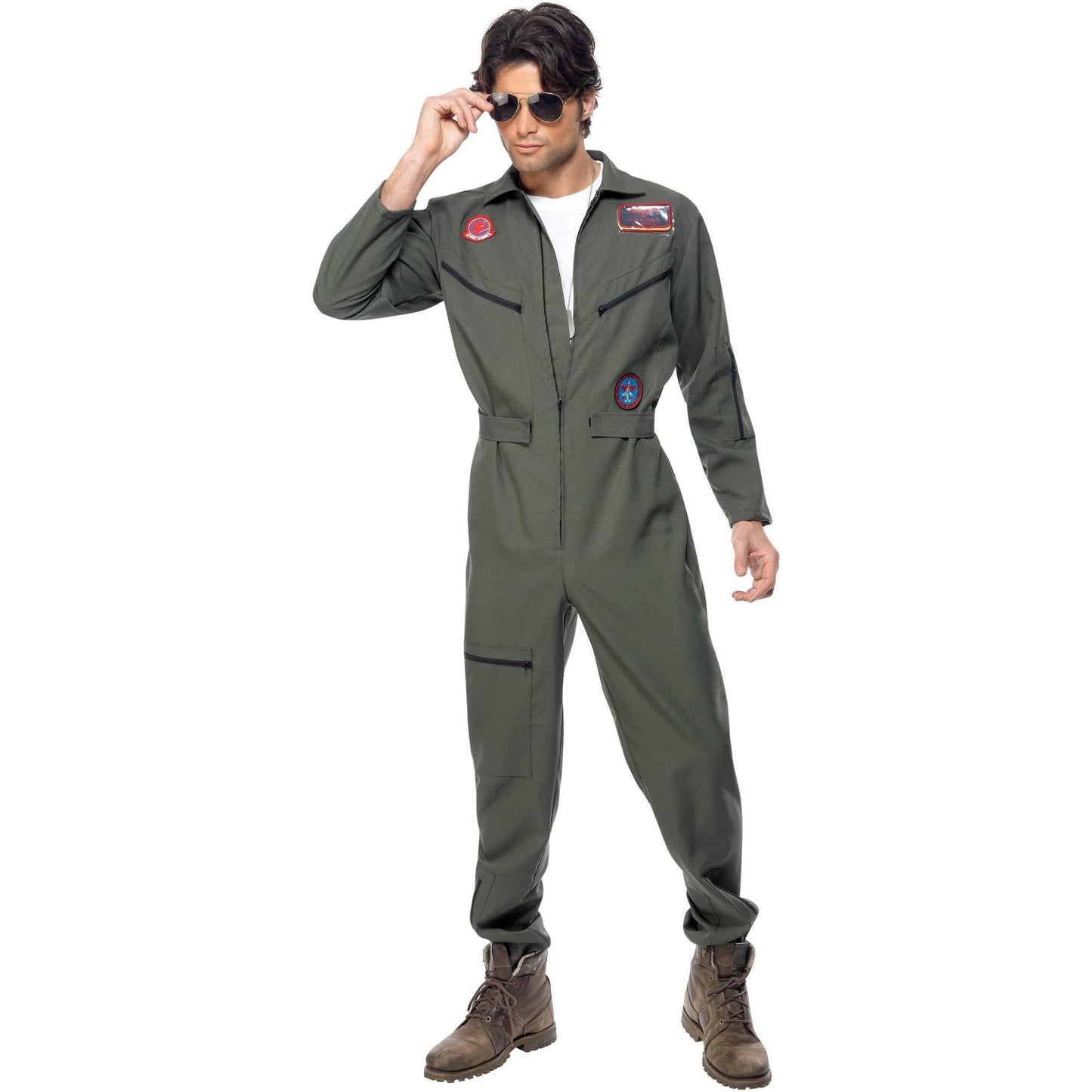 Green - Lifestyle - Top Gun Mens Costume Set
