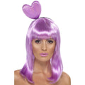 Lilac - Front - Smiffys Womens-Ladies Candy Queen Wig