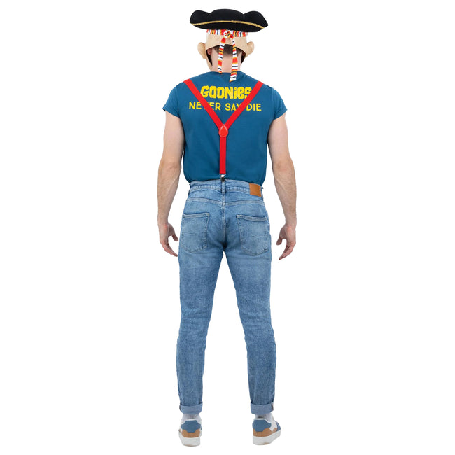 Multicoloured - Back - The Goonies Mens Sloth Costume Set