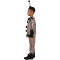 Black-White - Side - Smiffys Boys Vintage Clown Costume Set