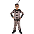 Black-White - Front - Smiffys Boys Vintage Clown Costume Set