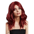 Ruby Red - Front - Fever Ashley Two Tone Wig