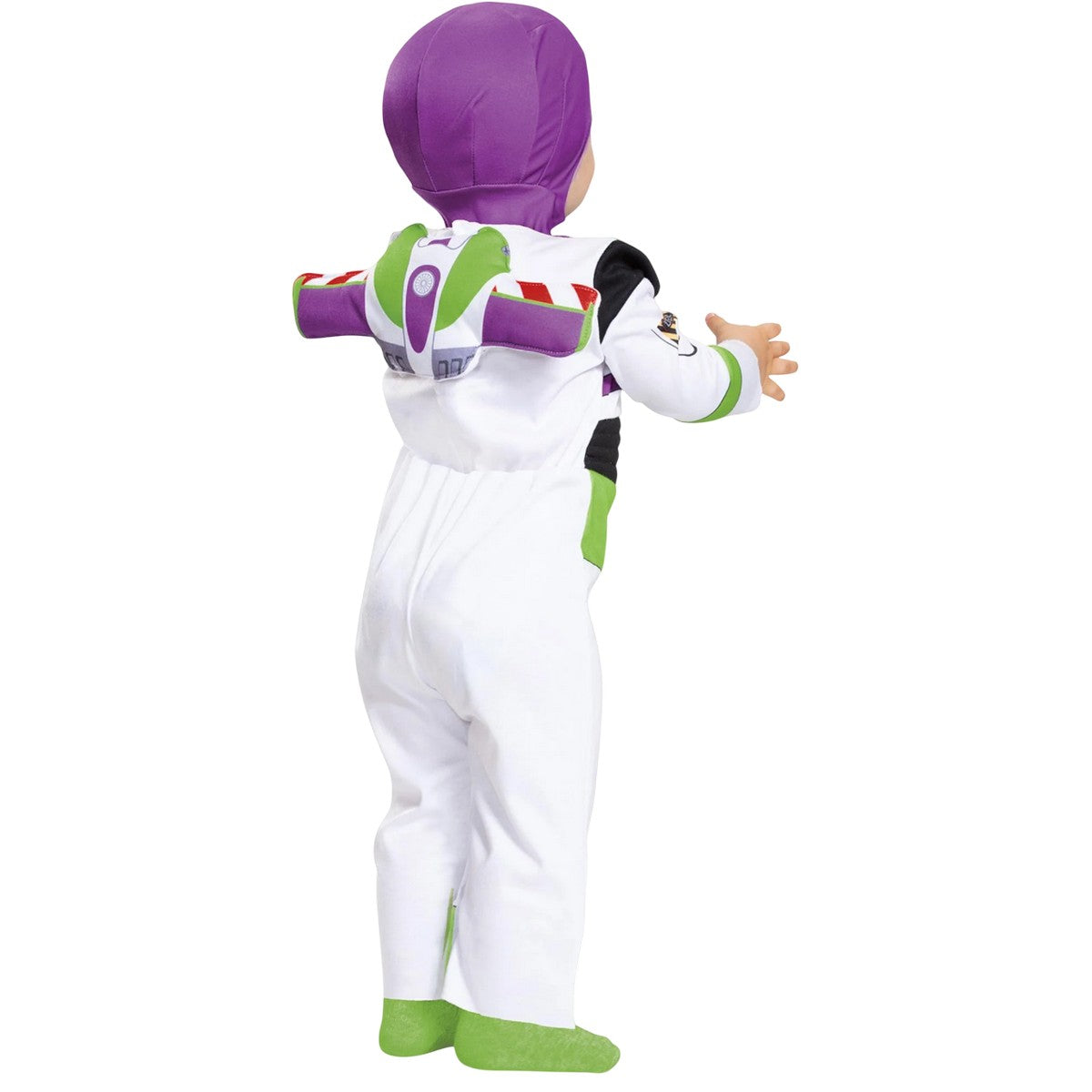 White-Green-Purple - Back - Toy Story 4 Baby Deluxe Buzz Lightyear Costume