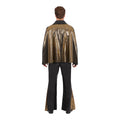 Gold-Black - Back - Elvis Mens Costume Jumpsuit