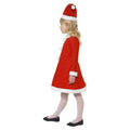 Red - Side - Smiffys Girls Santa Claus Costume Set