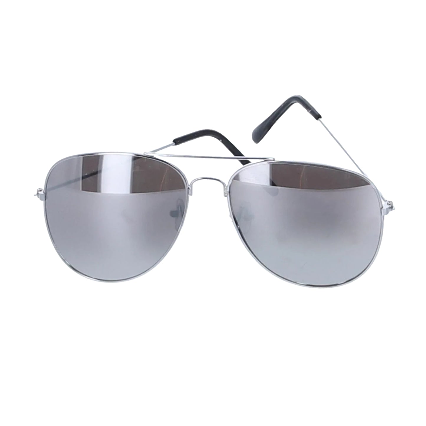 Silver-Black - Back - Smiffys Unisex Adult Aviator Sunglasses