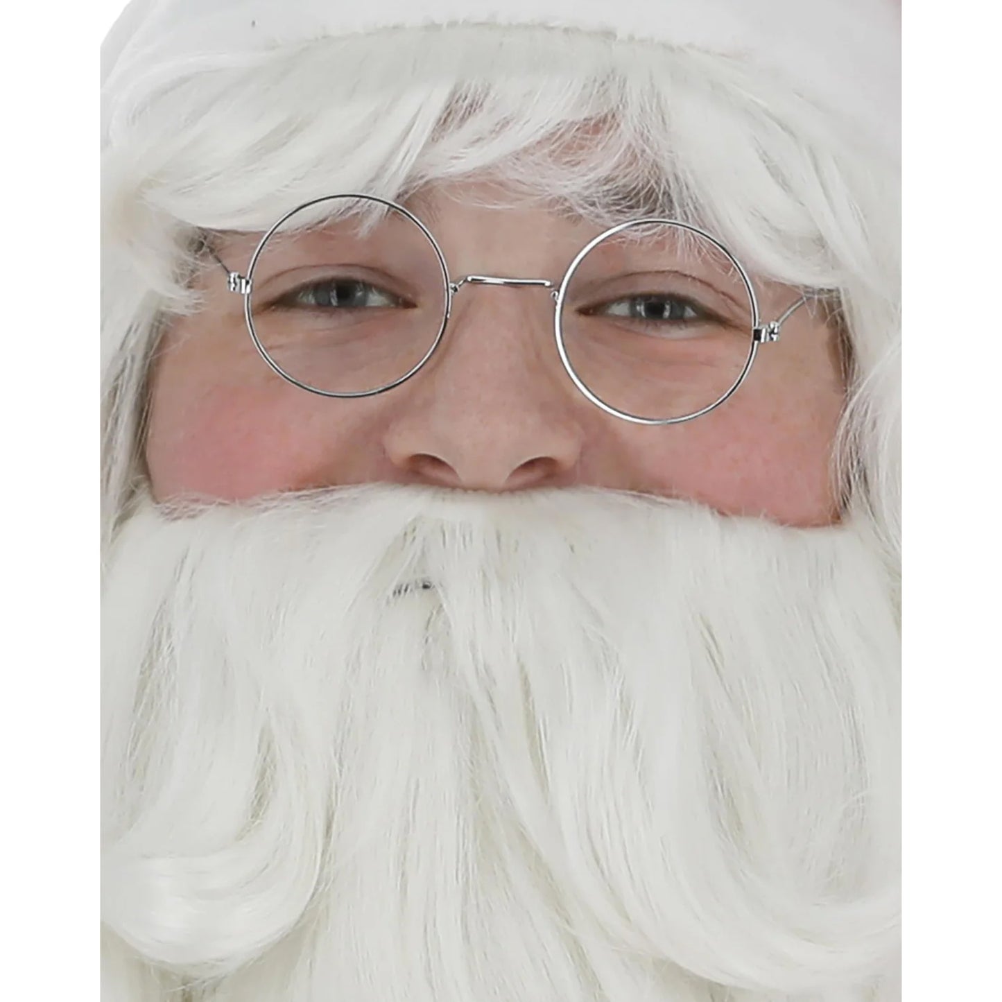 Silver - Back - Smiffys Santa Claus Christmas Party Glasses