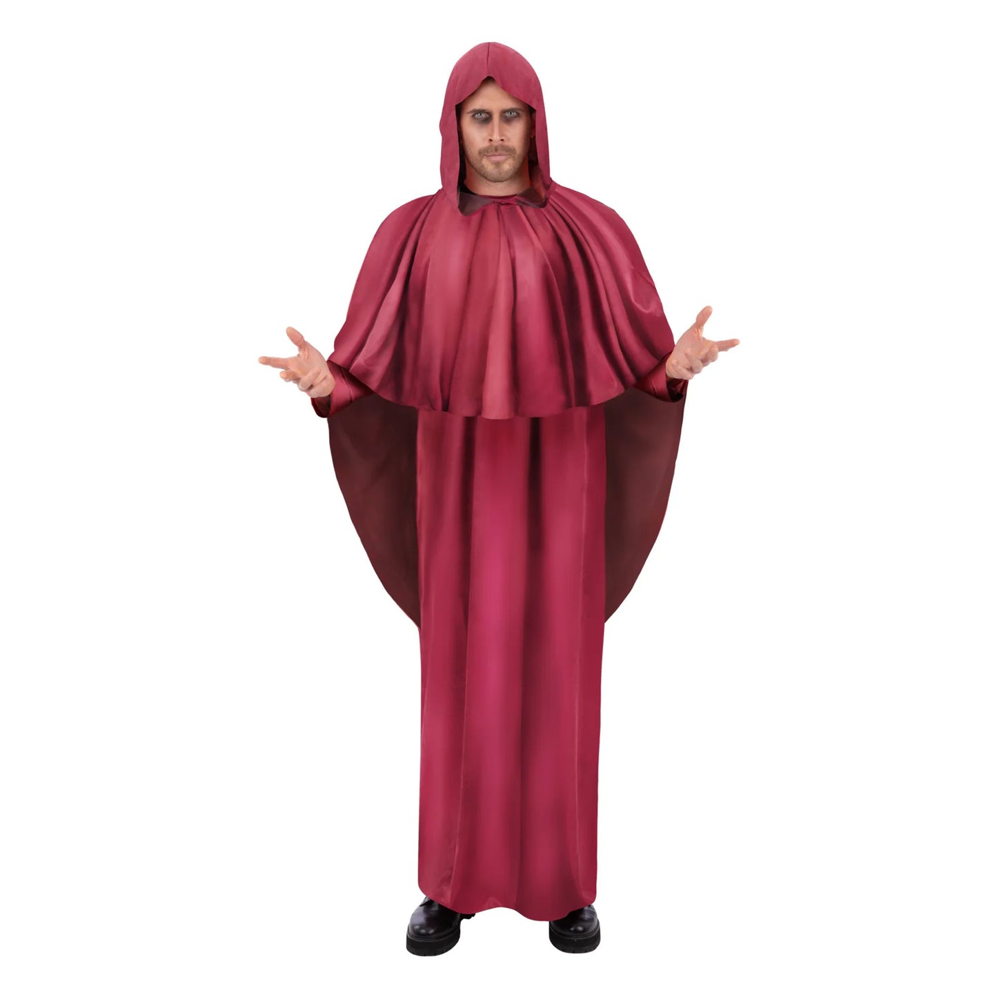 Red - Side - Smiffys Unisex Adult Occult Costume