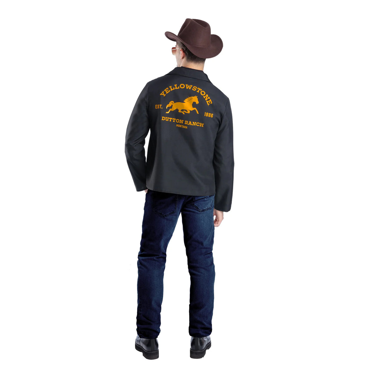 Multicoloured - Back - Yellowstone Mens Rip Wheeler Costume Set