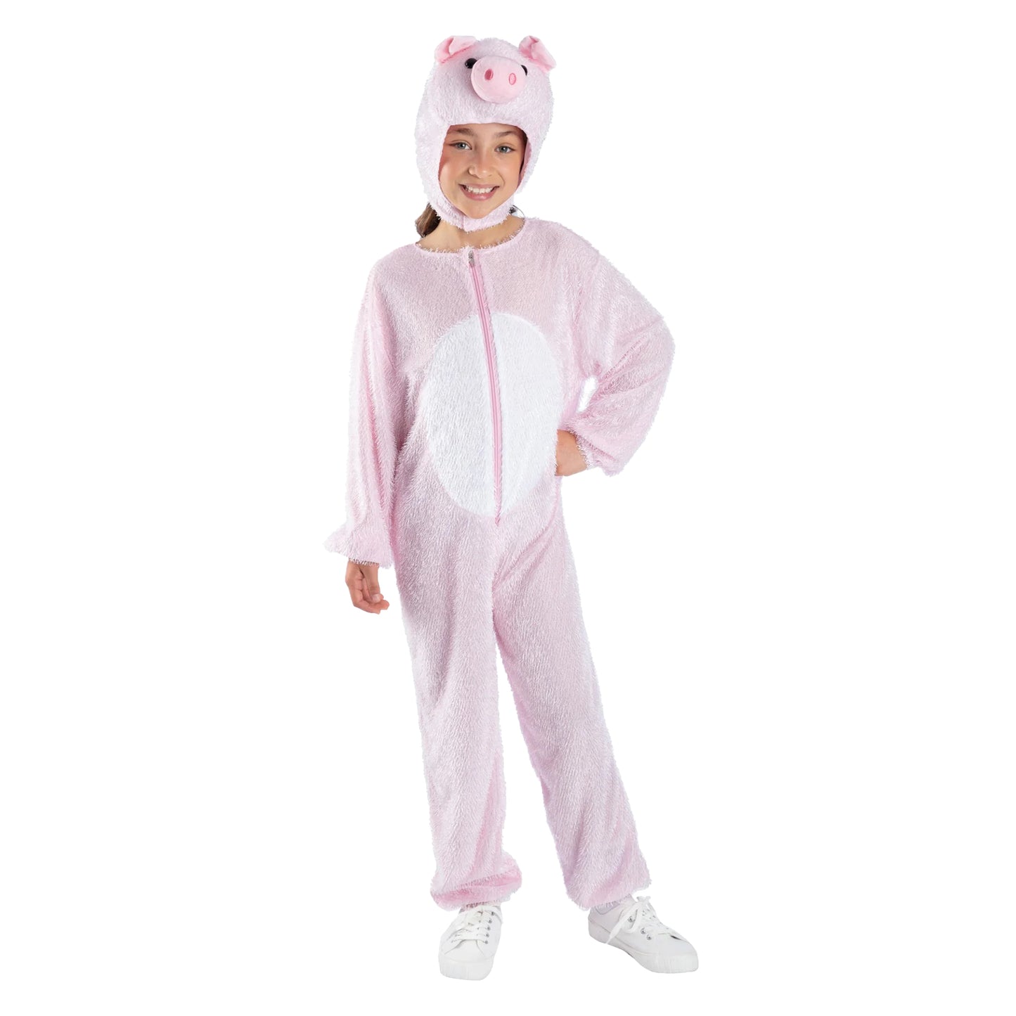 Pink - Lifestyle - Smiffys Childrens-Kids Pig Costume