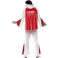 White-Red - Back - Elvis Presley Mens Costume