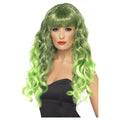 Green - Front - Smiffys Womens-Ladies Siren Wig