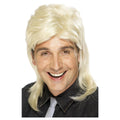 Blonde - Front - Smiffys Mens Mullet Wig