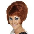 Auburn - Front - Smiffys Womens-Ladies 60s Beehive Wig