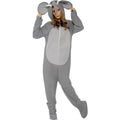 Grey - Lifestyle - Smiffys Unisex Adult Elephant Hooded Costume