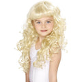 Blonde - Back - Smiffys Girls Princess Wig