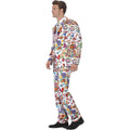 Multicoloured - Side - Smiffys Mens Groovy Costume Set