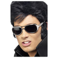 Silver-Black - Front - Smiffys Unisex Adult Shades Elvis Presley Prop