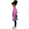 Black-Pink - Lifestyle - Smiffys Girls Rockstar Glam Costume Set