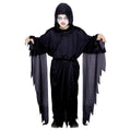 Black - Front - Smiffys Childrens-Kids Screamer Ghost Costume Robe