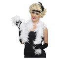 White - Front - Smiffys Womens-Ladies Feather Boa