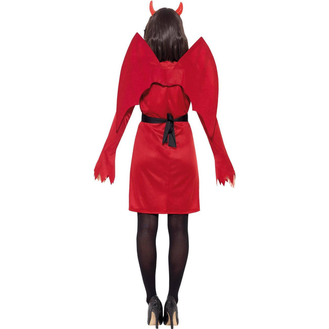 Red - Side - Smiffys Economy Devil Costume Set
