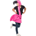 Pink - Pack Shot - Smiffys Unisex Adult Flamingo Costume
