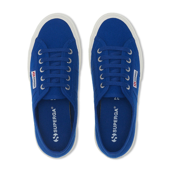 Royal Blue-Avorio - Lifestyle - Superga Unisex Adult 2750 Cotu Classic Vegan Trainers