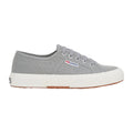 Mid Grey-Avorio - Front - Superga Unisex Adult 2750 Cotu Classic Vegan Trainers